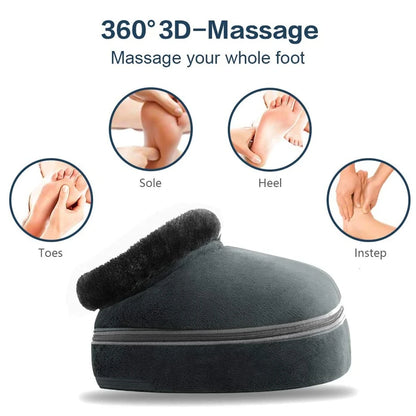 Washable Foot Massager with Hot Deep Kneading Provides Relief To Tired Muscles In A Multi-level Setting for The Home or Office