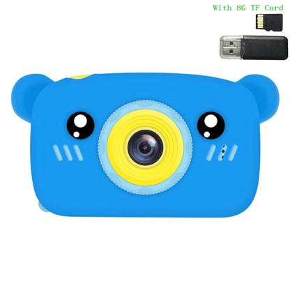 1080P Electronic Digital HD Camera Toys for Kids Cute Mini Pink Blue Video Cameras Children Camera Toys Girls Boys Birthday Gift