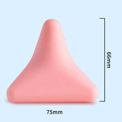 Silicon Massage Cone Triangular Relax Apparatus Ball Psoas Muscle Release Thoracic Spine Back Neck Scapula Foot Yoga Massager