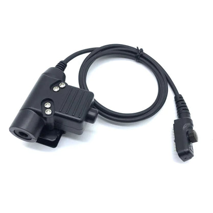 U94 PTT Z Tactical Military Adapter for Hytera HYT PD702 PD700 PD700G PD780 PD780G PD780GM Radio PTT Mic Microphone Headset