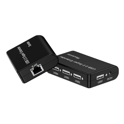 USB Splitter 1 To 4 | Factory Direct | USB 2.0 Network Extender 100m | New USB To RJ45 Converter