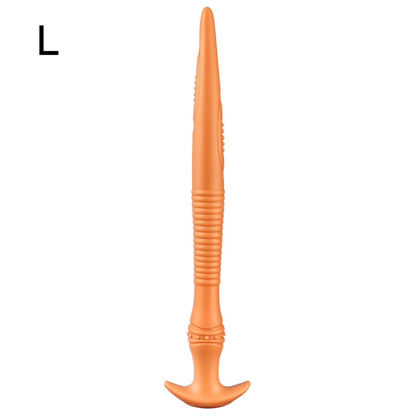 1pc Liquid Silicone Super Long Anal Plug Dildos Stimulate Anus and Vagina Soft Anal Dilator Butt Plug Sex Toys for Women and Men