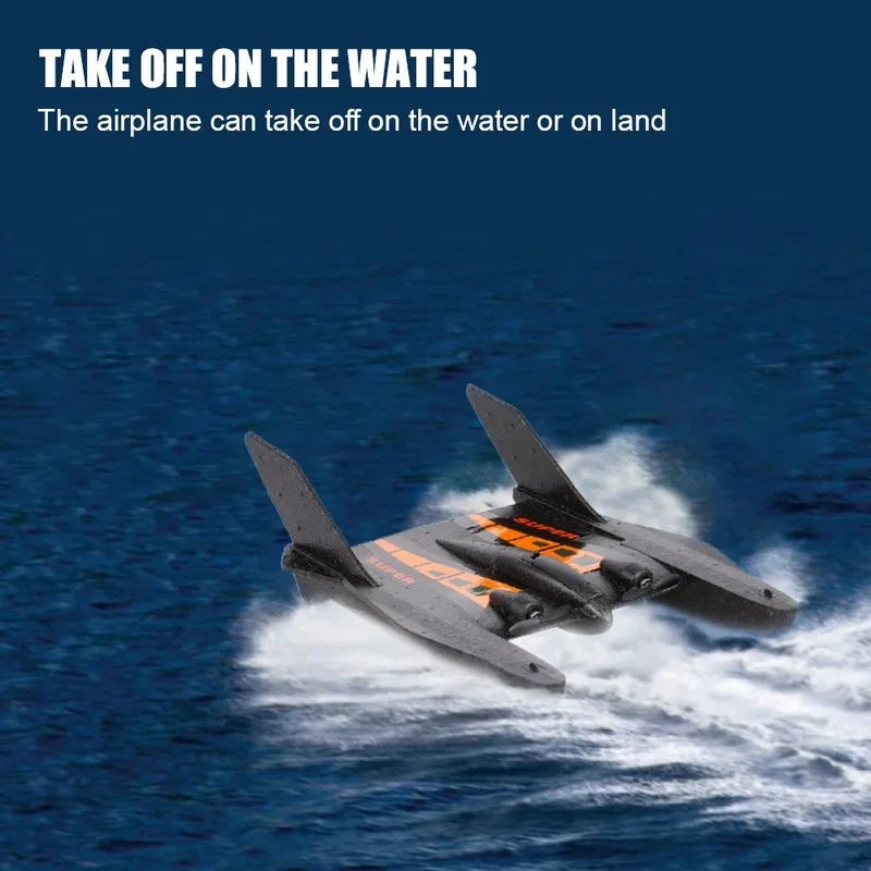 2.4G RC Airplane High Speed Boat FX815 Remote Control Racing Speedboat Toy Gift for Child Boys Plane Glider Fixed Wing Foam