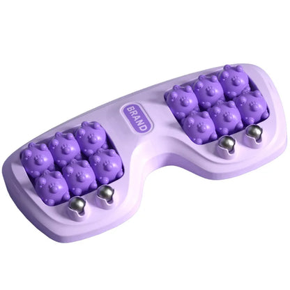 Foot Massage Roller Feet Reflexology Acupuncture Therapy Body Stiffness Yoga Fitness Training Muscle Relaxation Therapy Massager