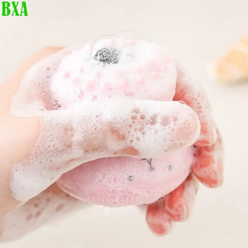 Face Silicone Cleaning Brush Multicolor Cute Small Octopus Deep Pore Exfoliating Wash Skin Care Face Scrub Cleanser Tools