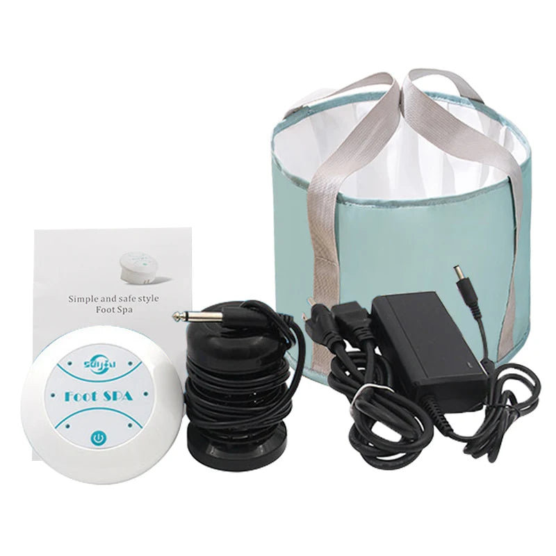 Portable Foot Bath Massage Ion Cleanse Ionic Detox Foot Detox Arrays Aqua Spa Ionic Detox Foot Bath Aqua Cell Foot Spa Machine