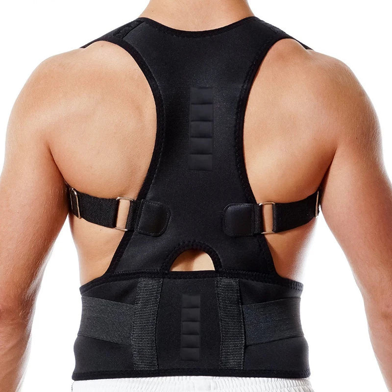 Magnetic Therapy Posture Corrector Brace Shoulder Back Support Belt for Men Women Braces Supports Belt Shoulder Posture