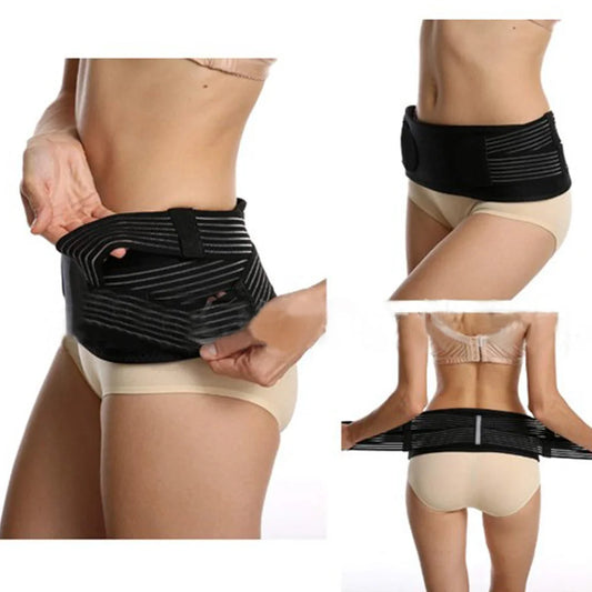 Pelvic Posture Correction with Sacroiliac Support Hip Brace Compression Waist Postpartum Recovery Analgesic Pelvic Orthotics