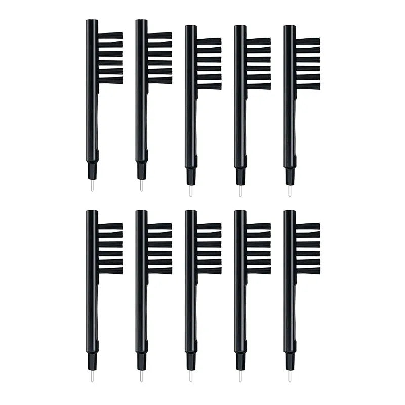 10/100PCS Set Hearing Amplifier Cleaning Brushes with Wax Loop Magnet Hearing Aid Brush for Earbuds Headphone Ear Care Accessory