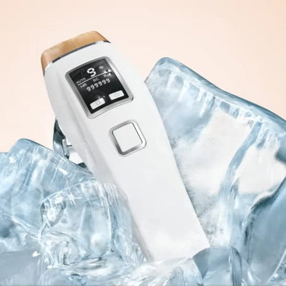 NEW Ice Cooling IPL Hair Removal Device Permanent Upgraded to 999999 Flashes for Face Armpits Legs Arms Bikini Line Comes