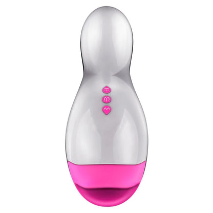 1PCS Male Masturbator Intelligent Heating Realistic Oral Masturbator Cup 12-Speeds Vibrating Pocket Pussy Sex Toys for Men