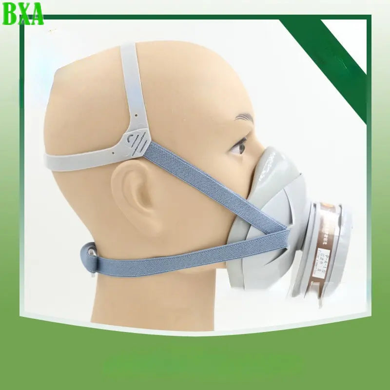 Protective Chemical Pesticide Respirator Protective Safety A-8 Silicone Gas Mask Industry Painting Spray Anti Organic Vapor