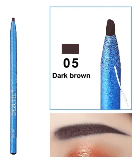 Eyebrow Pencil Waterproof Microblading Eyebrow Pen Stencil Tint Tattoo Eyebrows Makeup Sweat-proof Holding makeup  Brow Pencil