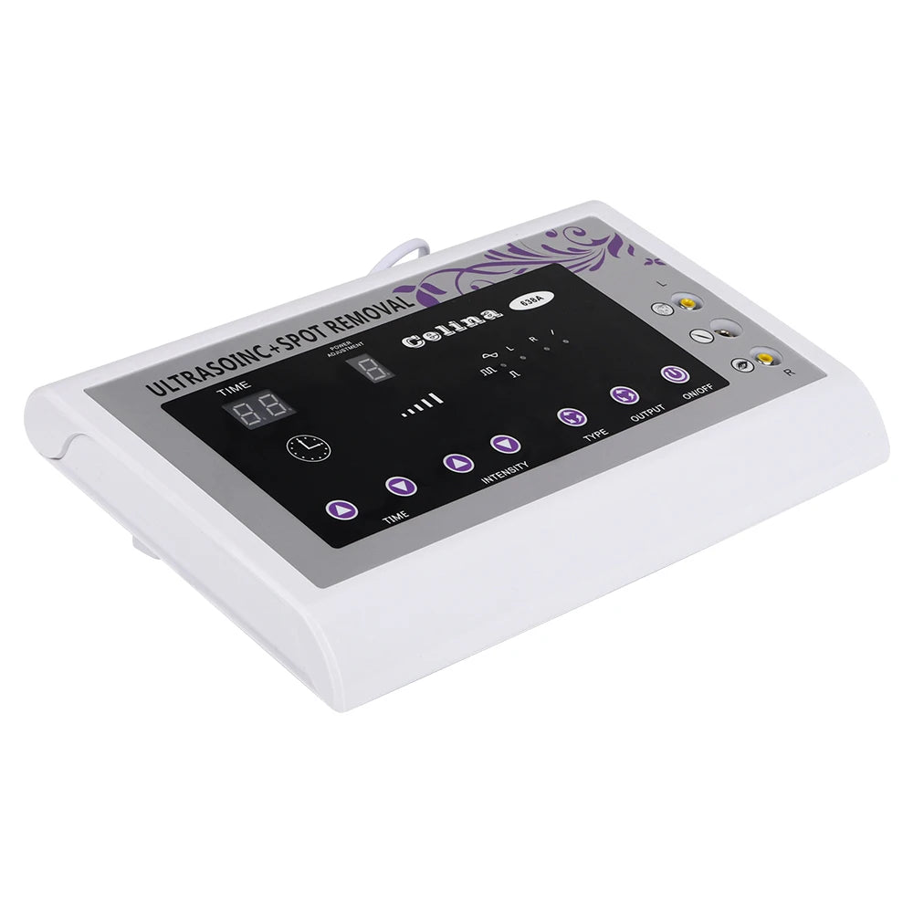 138A-1 trasonic Facial Machine Spot Tattoo Removal Anti Aging Ultrasound Face Body Massager Skin Tigtening Device 3 in 1