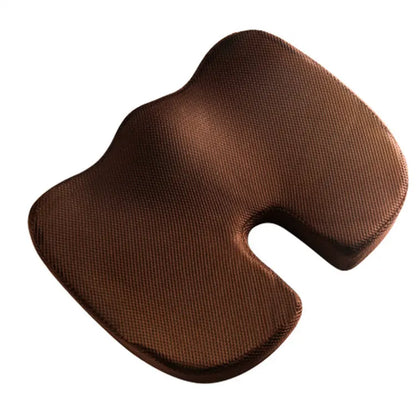 1PCS Butt Pillow Coccyx Sciatica Tailbone Muscle Relaxation U Shaped Car Seat Office Chair Memory Foam Desk Chair Cushion Back