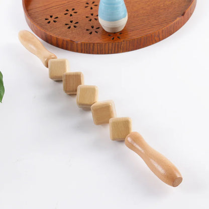 1pc Wooden Body Massage Roller Foot Reflexology Acupuncture Thai Massage Roller Therapy Meridians Scrap Lymphatic Health Care