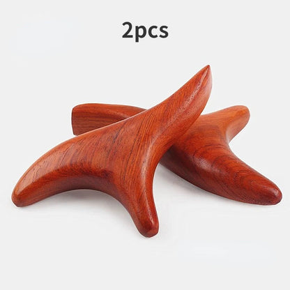 Rosewood Trigger Point Massage Gua Sha Tools Professional Lymphatic Drainage Tools Wood Therapy Massage Tools for Leg Hand Face