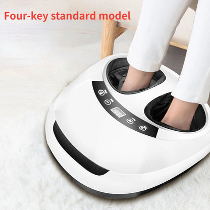 Infrared Foot Care Machine Heating Deep Relax New 220V Electric Antistress 3D Shiatsu Kneading Air Pressure Foot Massager