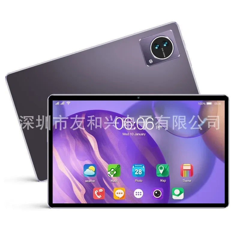 2023 New V10 Android 7.1 10.1" inch IPS Screen Tablet PC 1280x800 2GB RAM+16GB ROM Octa-core Bluetooth Wi-Fi Dual Cameras