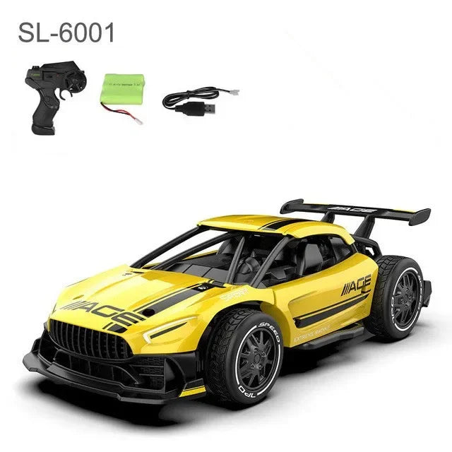 2.4G Off Road Radio Remote RC Metal Car 1/24 4WD RC Drift Racing Car Control Vehicle Electronic Remo Hobby Toys