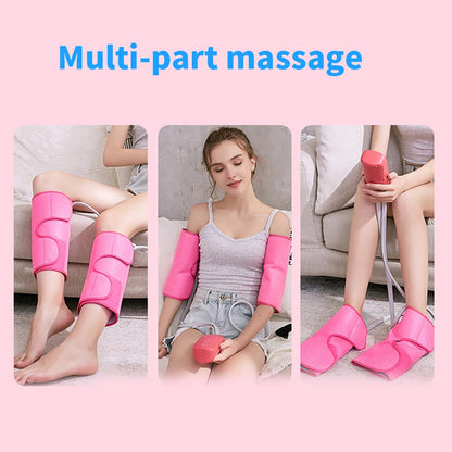 Leg Massager Leg Air Compression Heat Massager Home Electric Elderly Compression Foot Massager Muscle Relax Leg Slimming Tool