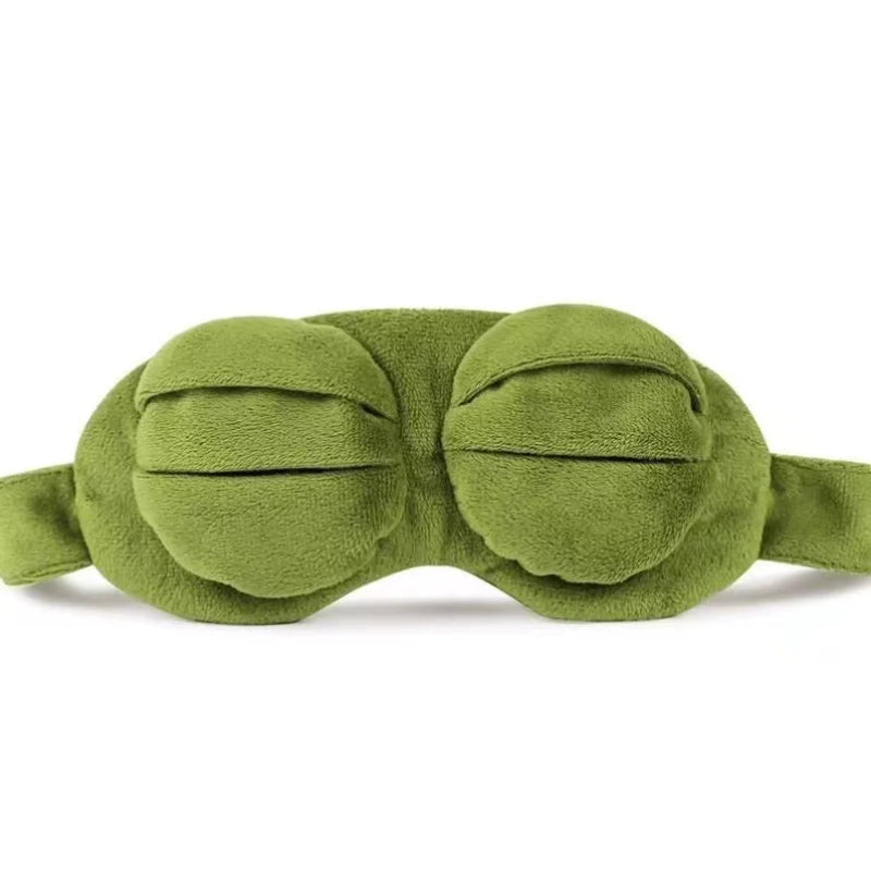 Sad Frog Sleep Eye Patch Eye Patch Plush Eye Patch Travel Relaxation Gift Eye Patch Patch Cartoon Sleep Eye Patch Children Adult