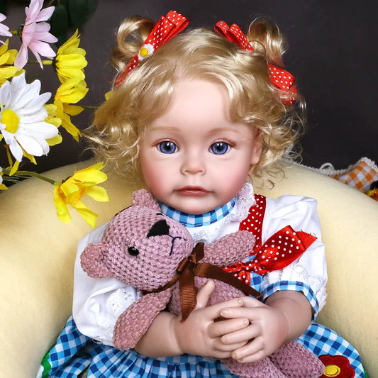 20Inch Baby Reborn Silicone Doll 3D Skin Visible Veins Collectible Art Doll 50cm Handmade Dolls Can Take A Shower In The Water