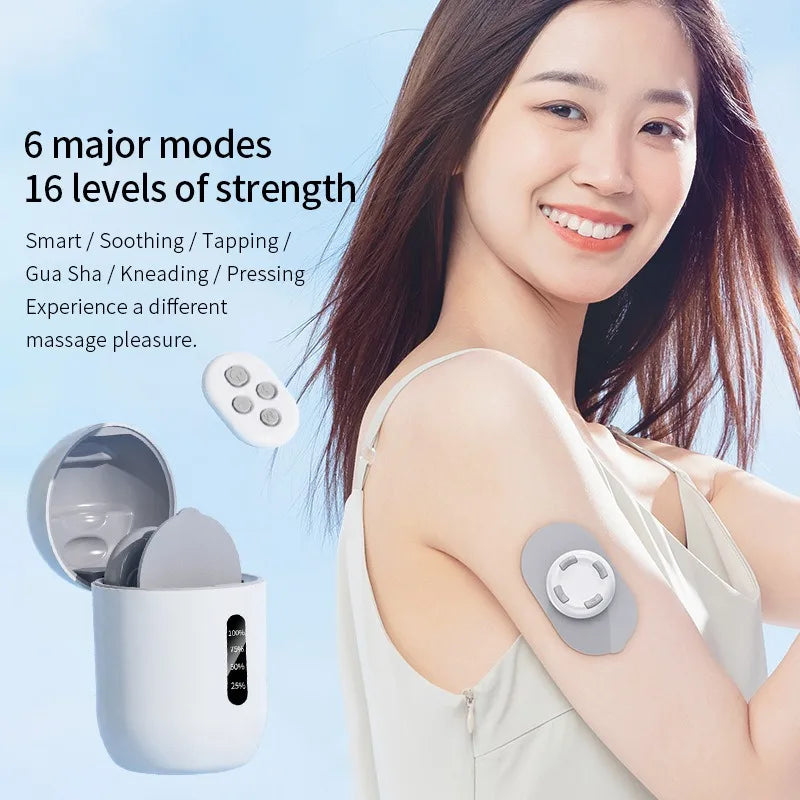 Smart Cervical Spine Massager Remote Control Electric Muscle EMS Abdominal Arm Leg Waist Weight Loss Body Slimming Massager