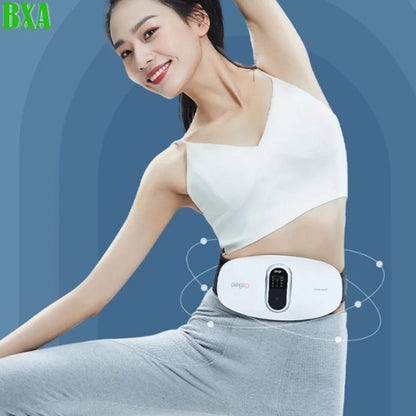 2645L Menstrual Heating Pad Warm Palace Belt Relieve Pain Hot Compress Massager Uterus Cold Dysmenorrhea Relieving Belt - White