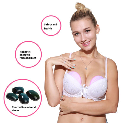 2pcs Electric Breast Massager USB Rechargeable Infrared Enlargement Breast Massage Vibrator Female Vacumtherapy Machine