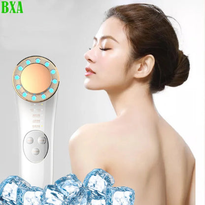 7 in 1 High Frequency Facial Massager Face Lifting Machine EMS Micro Current Galvanic Facial Massager Face Tightening Device