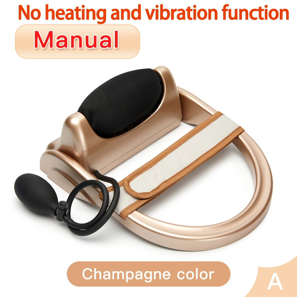 NEW Electric Neck Massager Heating Kneading Shoulder Neck Massager Pillow Relax Vibration Massage Pillow Cervical Massager