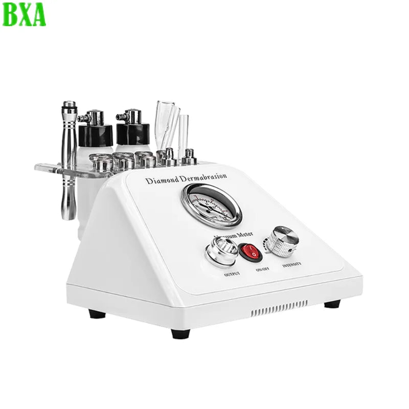 Skin Diamond Microdermabrasion Machine Exfoliation Facial Dermabrasion Devices Vacuum Wrinkle Removal Peeling Household Beauty