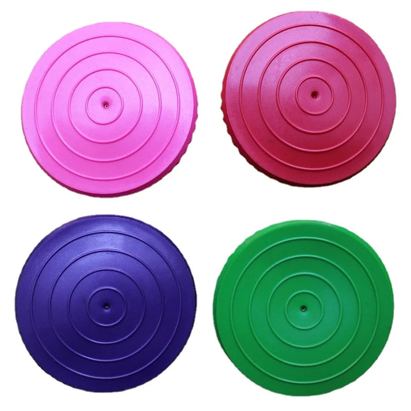 2pcs 25*30cm Foot Massage Pad + 16cm Yoga Ball Inflatable Massage Point Half Fit Ball Balance Trainer Stabilizer GYM Pilates