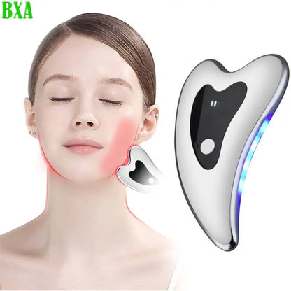 New Skin Scraping Facial Massage Lifting Skincare Tools Tighten Anti Wrinkle Double Chin Remove Neck Care Electric Face Massager