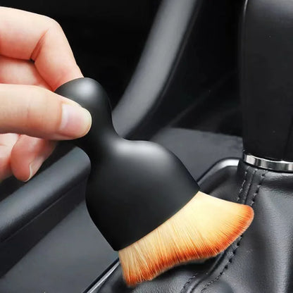 1PCS Car Interior Cleaning Tool Air Conditioner Air Outlet Cleaning Brush Car Gap Car Crevice Dust Removal Brush Curve Brush