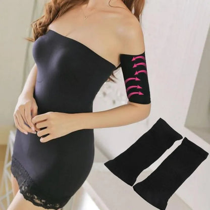 2PC Weight loss Calorie Slim Arm Leg Shaper Fitness Leg Slim Shaper Burning Fat Socks Slim Wrap Arm Shaper Body Slimming Tool