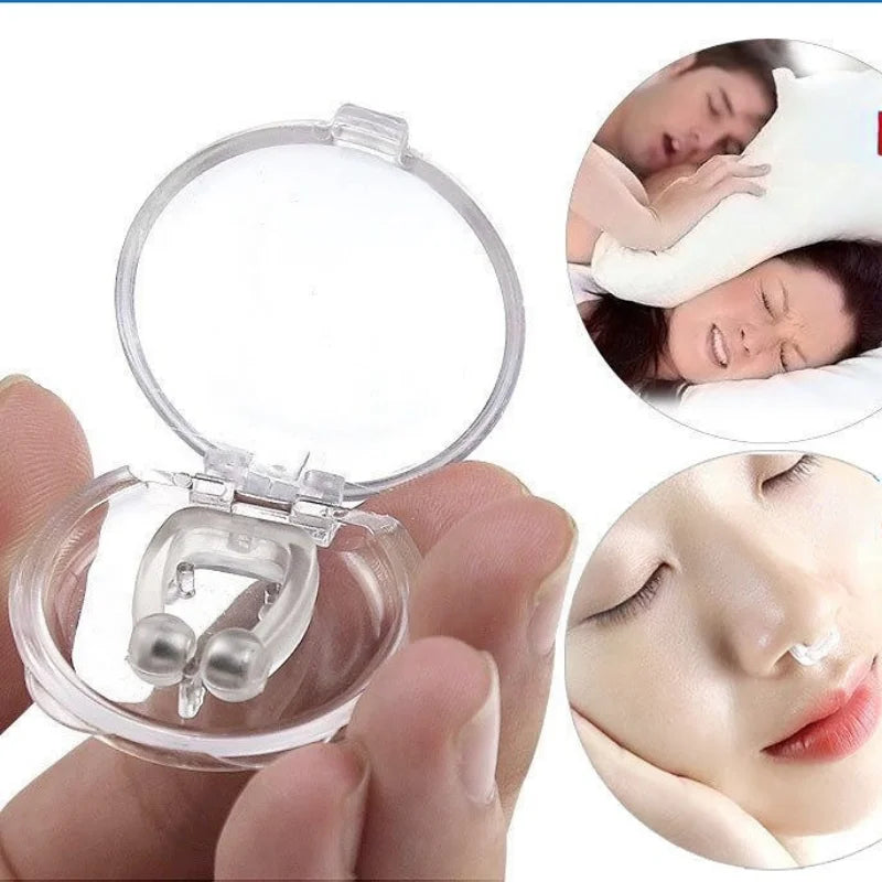 1PCS Anti-Snoring Corrector Snore Prevention Gadget Women's Anti-Snore Device Snore Elimination Nose Clip Men's Sleep Night