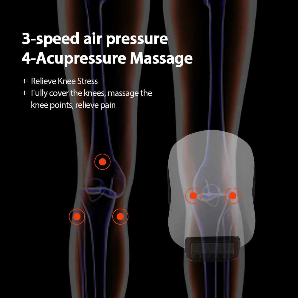 Orthopedic Knee Compression Massager Electric Infrared Heating Brace Air Pressure Vibrator Fisioterapia Arthritis Physiotherapy