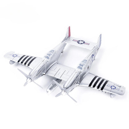 4D 1/48 Assembly Model World War II Aircraft  U.S.A F-82 Twin Mustang Fighter P-82 Simulation Model Toy Decorations Gifts