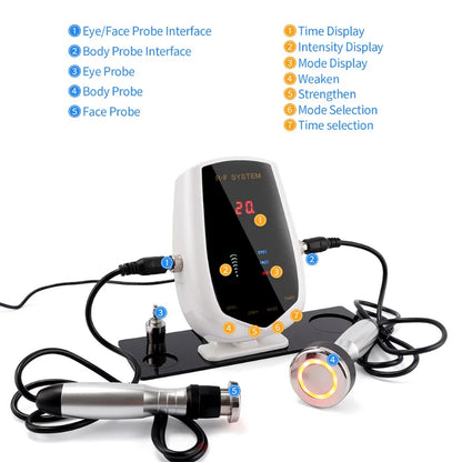 40K 5MHZ Facial Lifting Machine Body Slimming Beauty Device IPS Photon Skin Rejuvenation Tightening Eye Bags Wrinkles Removal