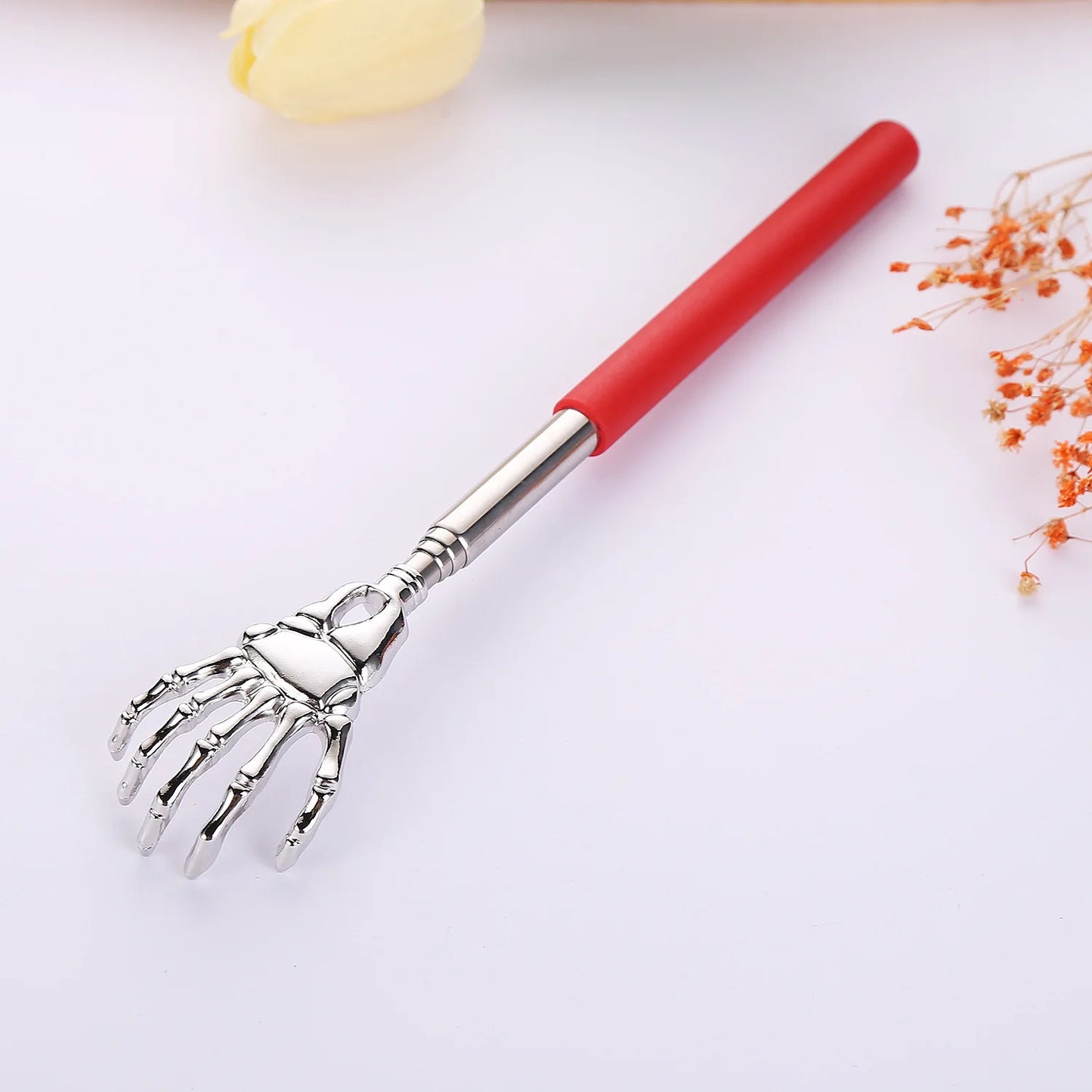 1PC Retractable Massage Portable Scratcher Ghost Claw Scratcher Household No Need to Ask for Scratch Artifact Stainless Steel