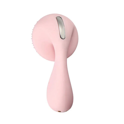 SJ01 Silicone Ultrasonic Facial Brush Cleansing Brush Face Body Cleanser 4 Modes with Rotating Magnetic Beads Skin Rejuvenation