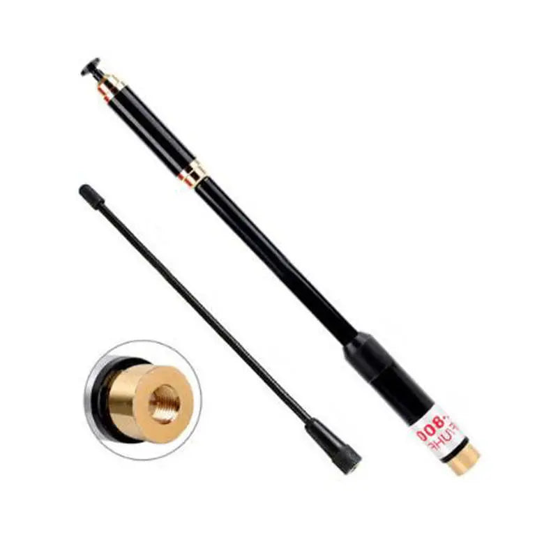 AL-800 SMA Male/SMA Female/BNC High Gain Dual Band Extendable Antenna for Baofeng UV-5R 888s Kenwood Walkie Talkie Accessories