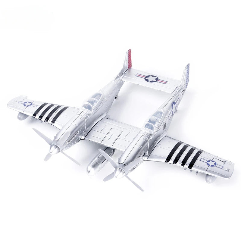 4D 1/48 Assembly Model World War II Aircraft  U.S.A F-82 Twin Mustang Fighter P-82 Simulation Model Toy Decorations Gifts