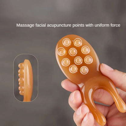 3PCS Plate Reduce Puffiness Nose Lifting Nose Massager Resin Face Nose Lifting Guasha Scraping Massage Facial Tools Massage