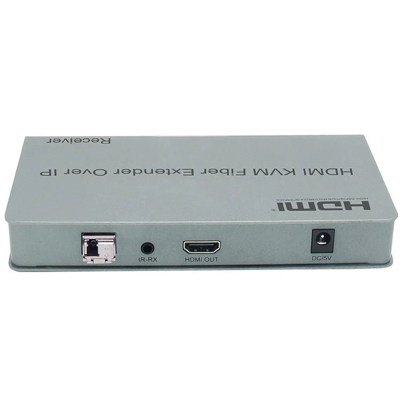 4K Extender - KVM HDMI Extender 20KM, HD Transmitter and Receiver, IP Fiber Extender