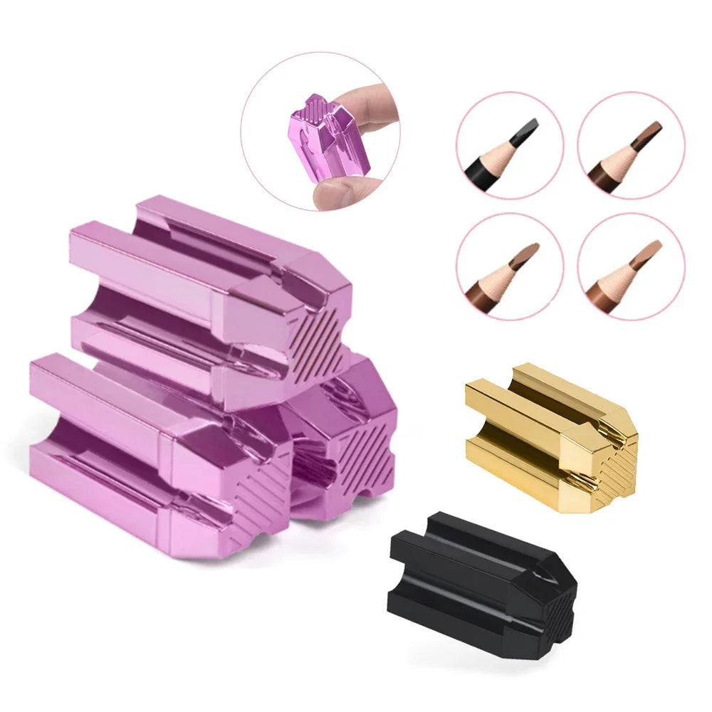 4 In 1 Eyebrow Pencil Sharpener Microblading Waterproof Tattoo Makeup Professional Eyebrow Pen Microblading Sharpener