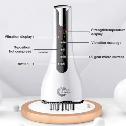 Gua Sha Scraping EMS Body Slim Massager Infrared Therapy Anti Cellulite Fat Burner Beauty Shaping Weight Loss Electro Stimulator