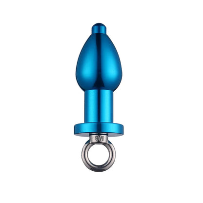 1PCS Metal Anal Plug Butt Plug Anal Cleaner Aluminum Alloy Removable Hollow Sex Toys for Couples Women Men